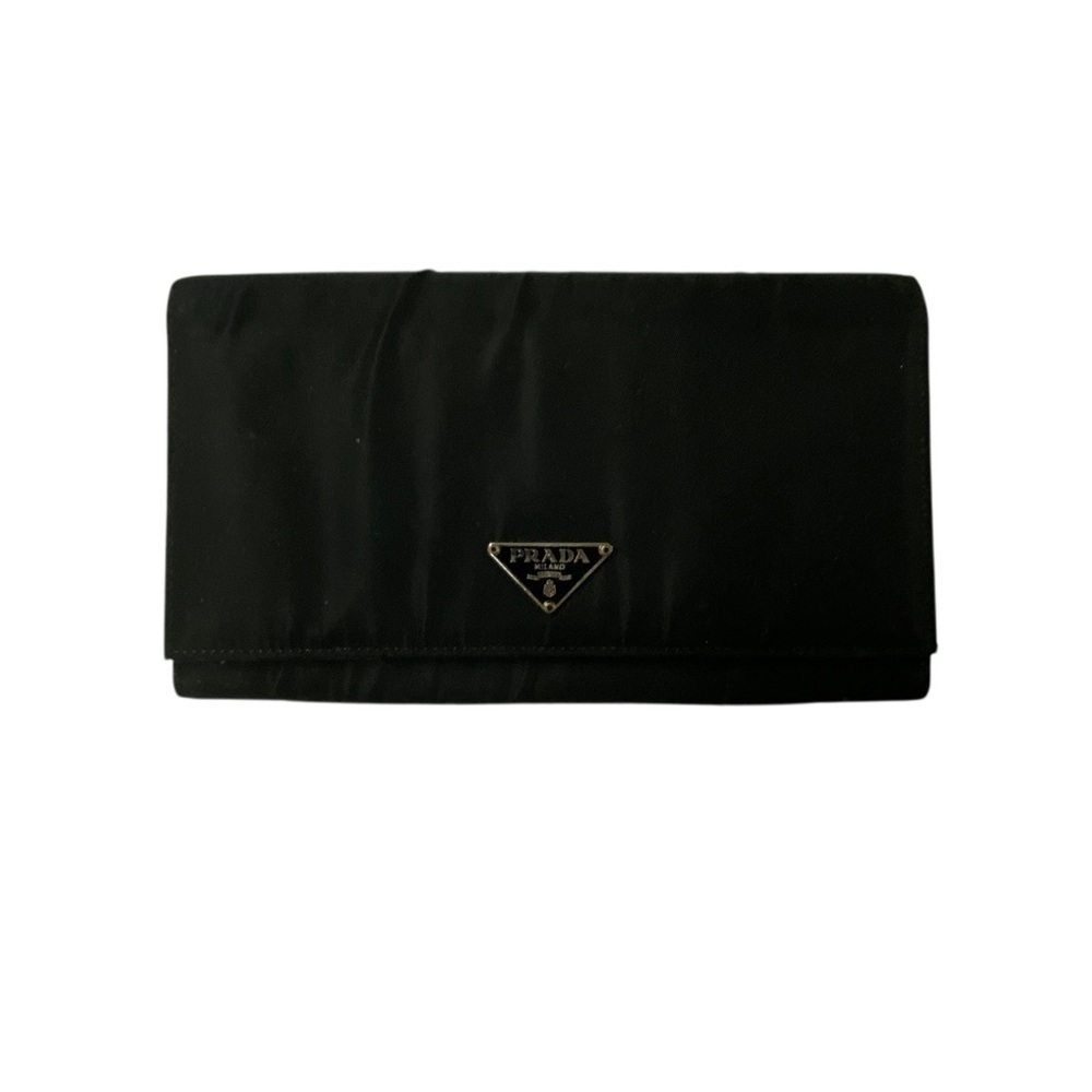 Prada Classic Black Bifold Wallet